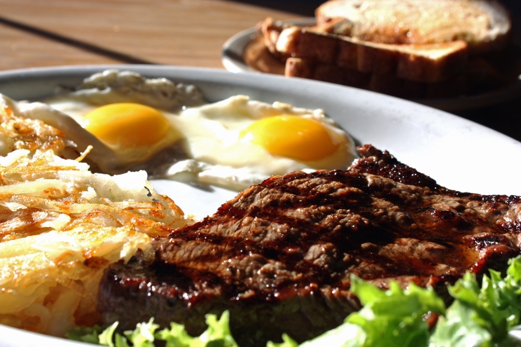 Order STEAK & EGGS food online from Side Dishes store, Ann Arbor on bringmethat.com