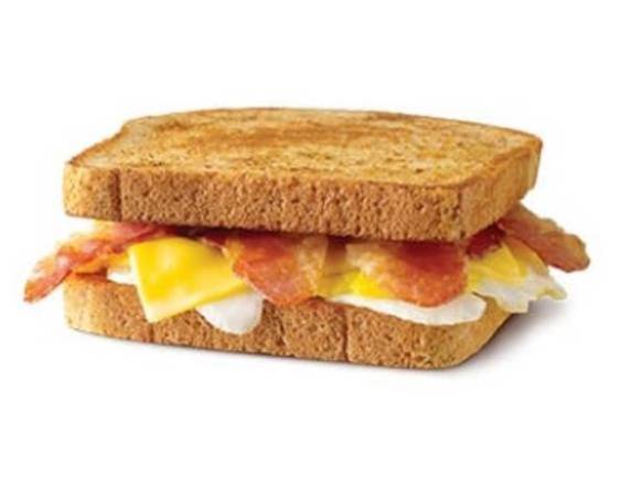 Order BACON TOAST SLIDER CAL 380-390 food online from White Castle store, Lafayette on bringmethat.com
