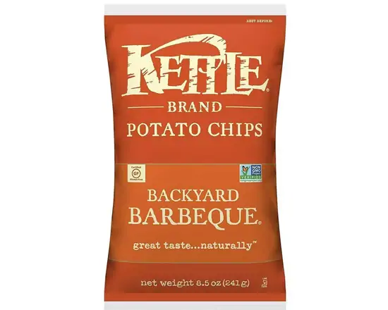 Order Kettle Chips Backyard BBQ 5 oz food online from Van Ness Liquors store, San Francisco on bringmethat.com