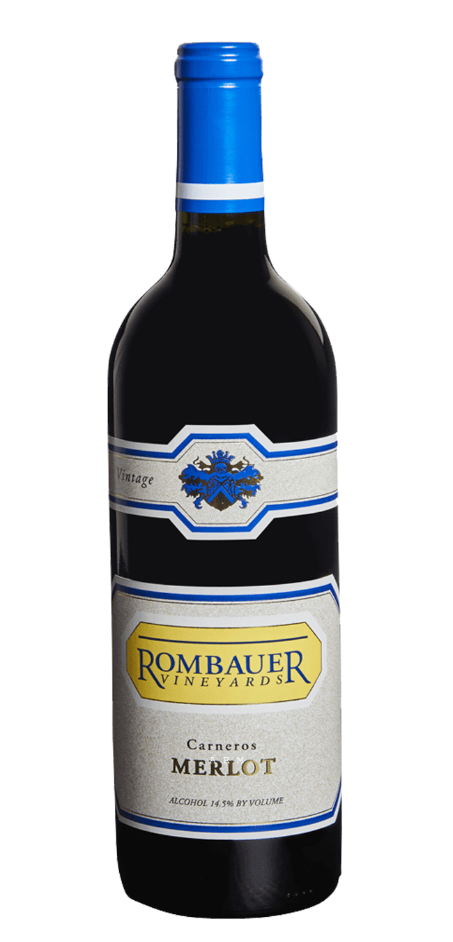 Order Rombauer Merlot 750 ml. food online from Mirage Wine & Liquor store, Palm Springs on bringmethat.com