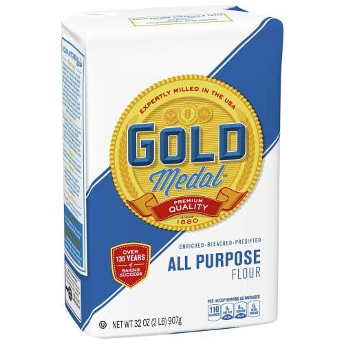 Order Gold Medal · All Purpose Flour (32 oz) food online from Safeway store, Folsom on bringmethat.com