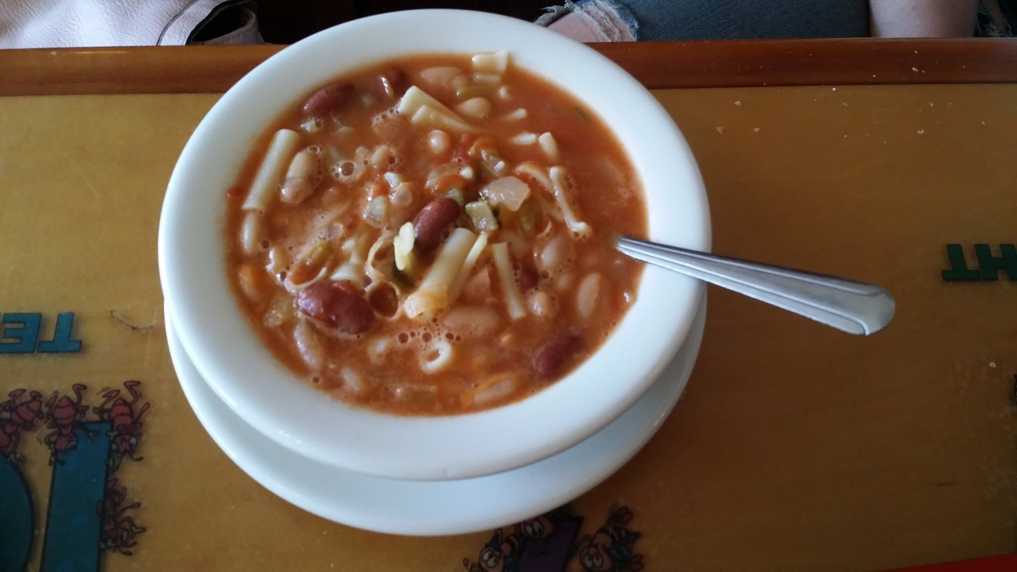Order Pasta Fagioli Soup - Small food online from Angelina's Trattoria store, Westport on bringmethat.com