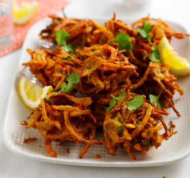 Order 5C. Onion Bhaji food online from Tandoor-A-India store, Playa Del Rey on bringmethat.com