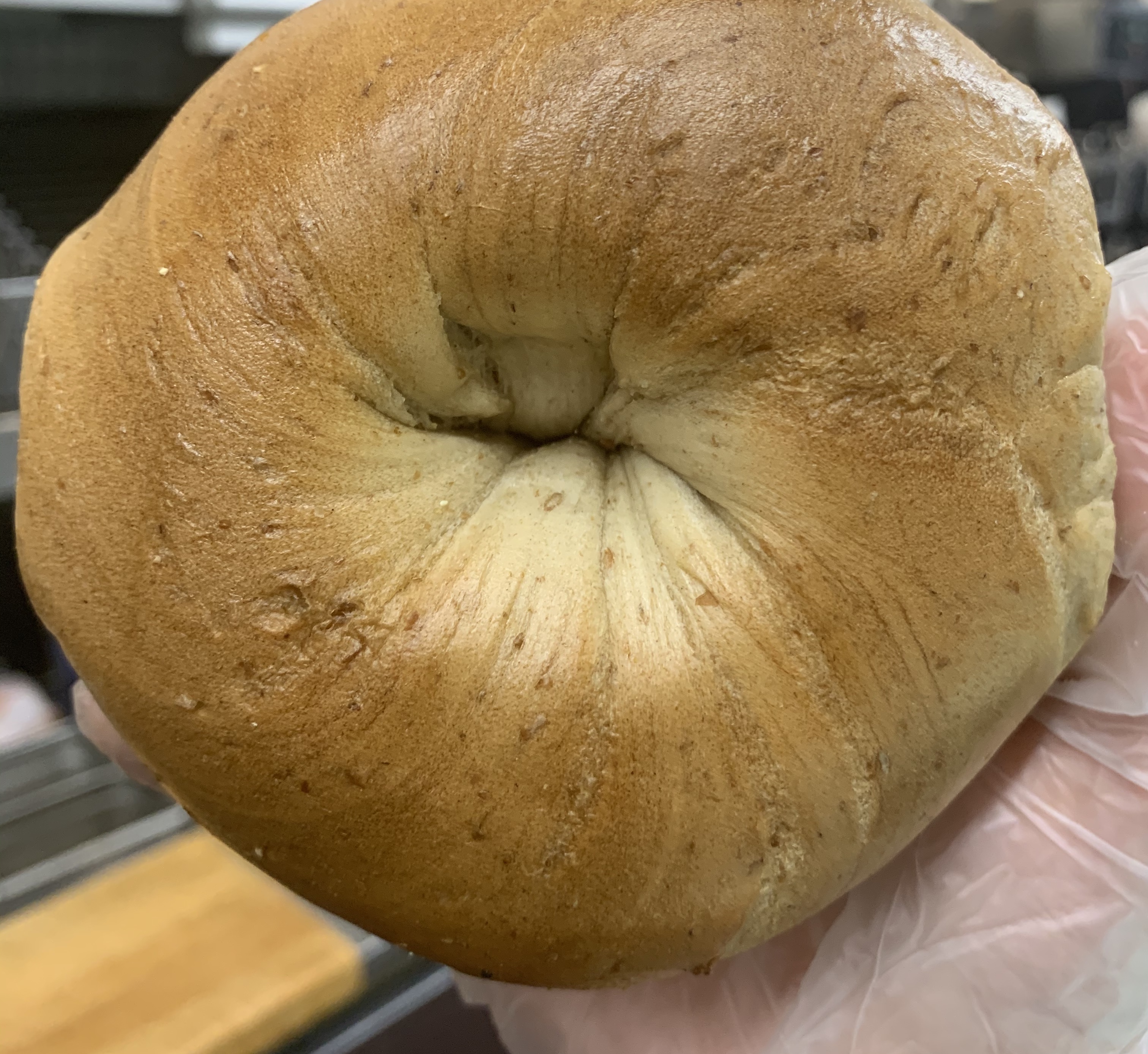 Order Whole Wheat Bagel food online from Liberty Bagels store, New York on bringmethat.com
