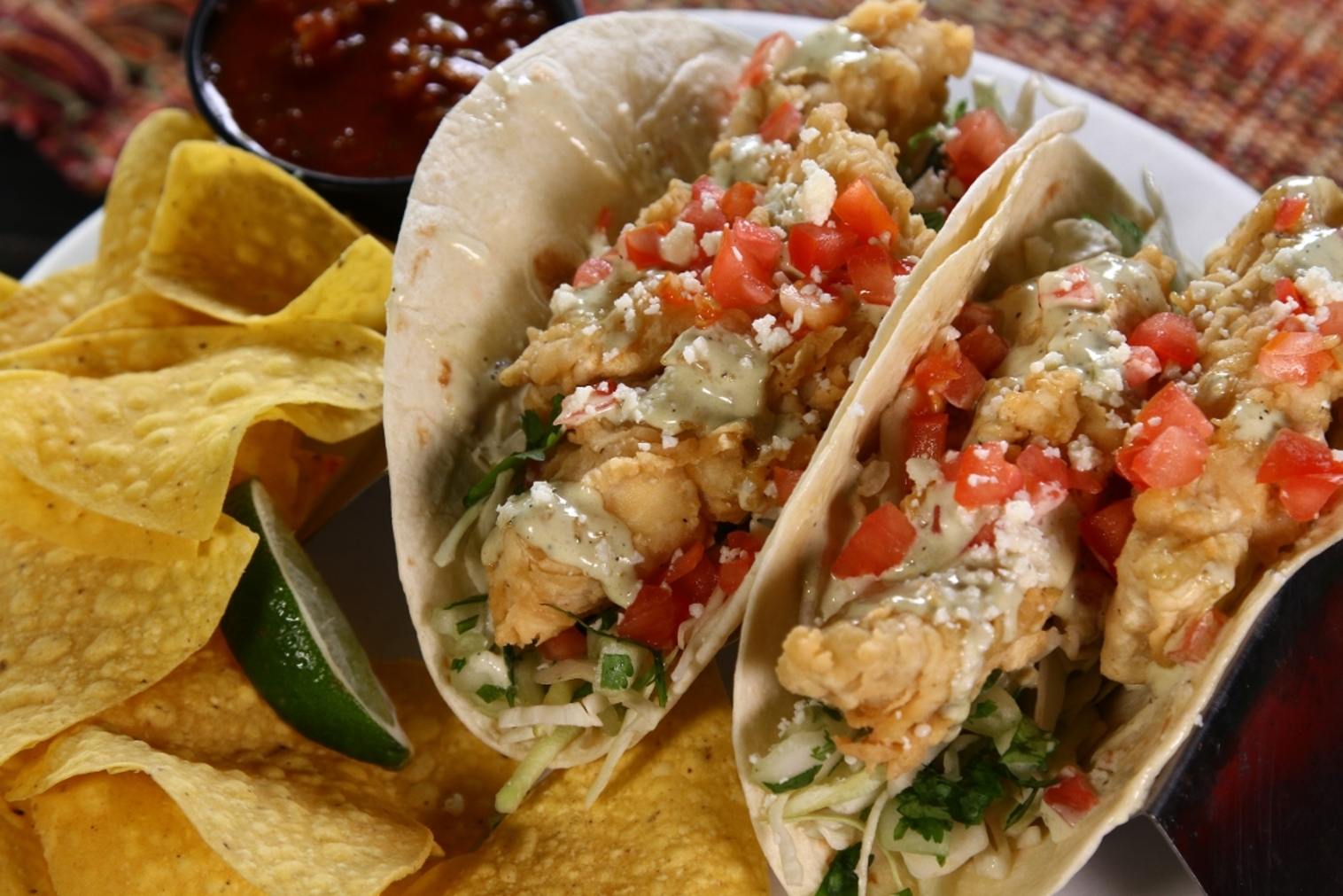 Order Fish Street Tacos food online from Beef O'Brady's store, The Villages on bringmethat.com