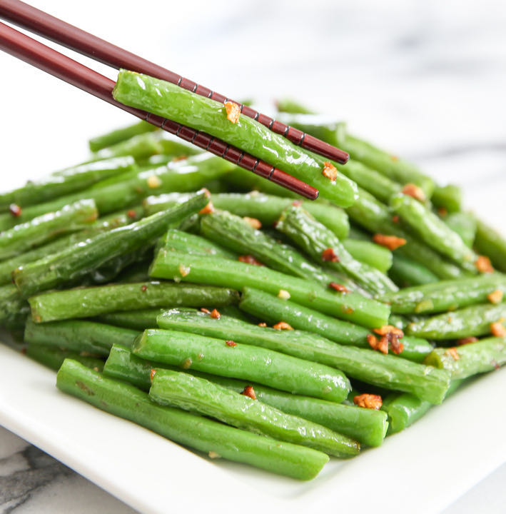 Order 70. Sauteed String Beans food online from Teppanyaki Grill & Sushi Buffet store, Phillipsburg on bringmethat.com