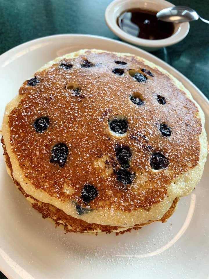 Order Blueberry Pancakes food online from Double T Diner store, Annapolis on bringmethat.com