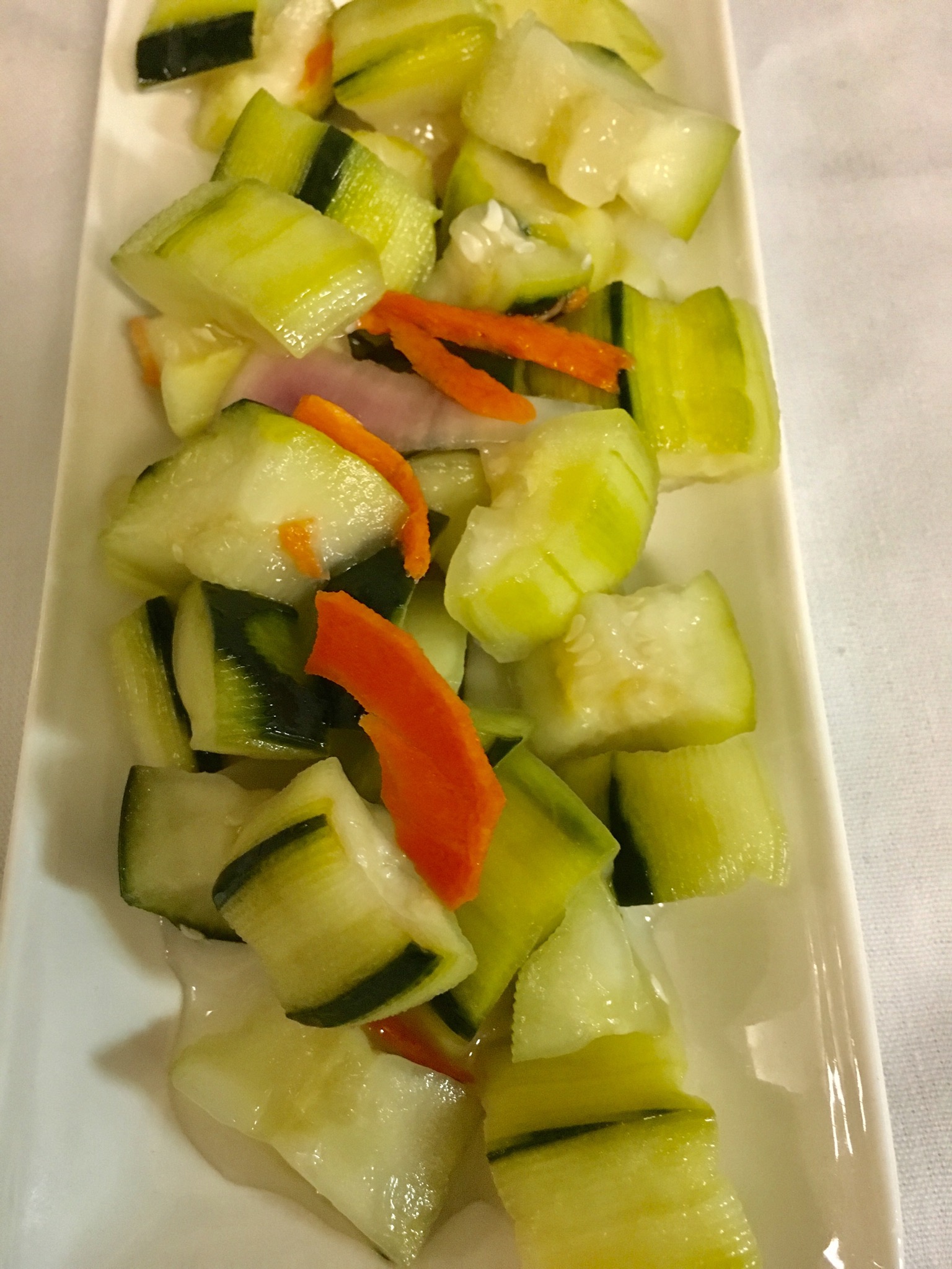 Order Cucumber Salad food online from Thai Dishes store, Santa Clarita on bringmethat.com