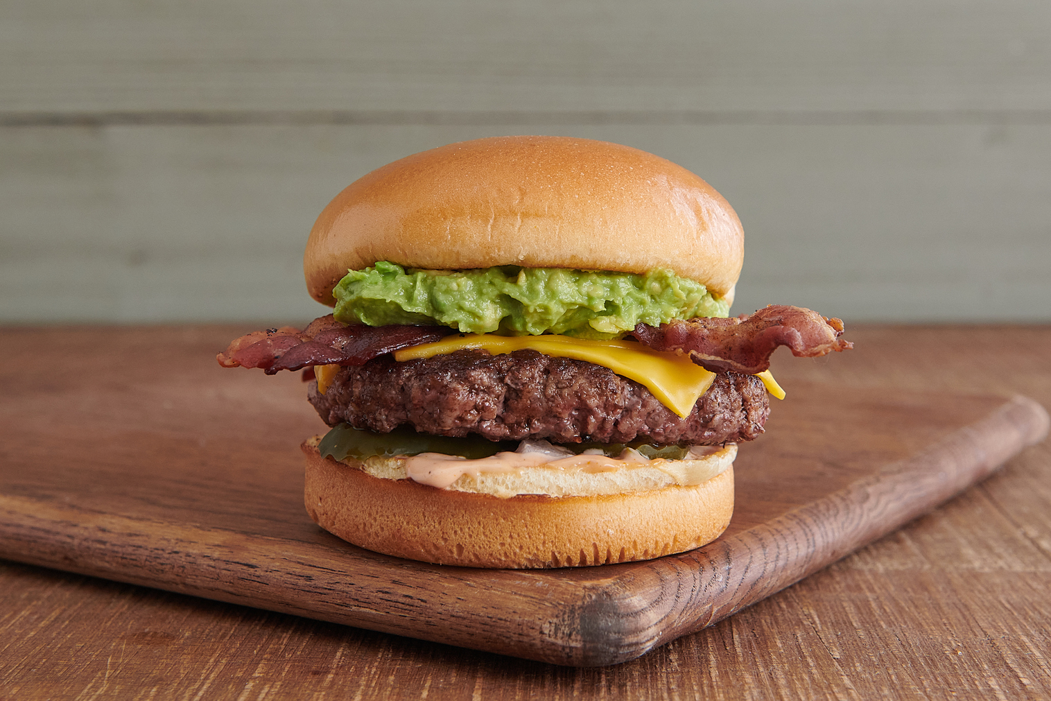 Order 1/3 lb Natural® Avocado Bacon Cheeseburger food online from Farmer Boys store, Northridge on bringmethat.com