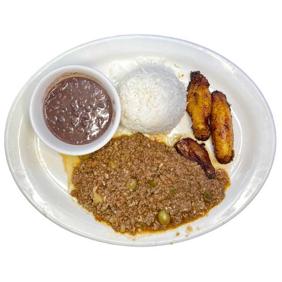 Order Picadillo Platter - Simple, Traditional food online from Mojitos Bistro store, Peachtree Corners on bringmethat.com