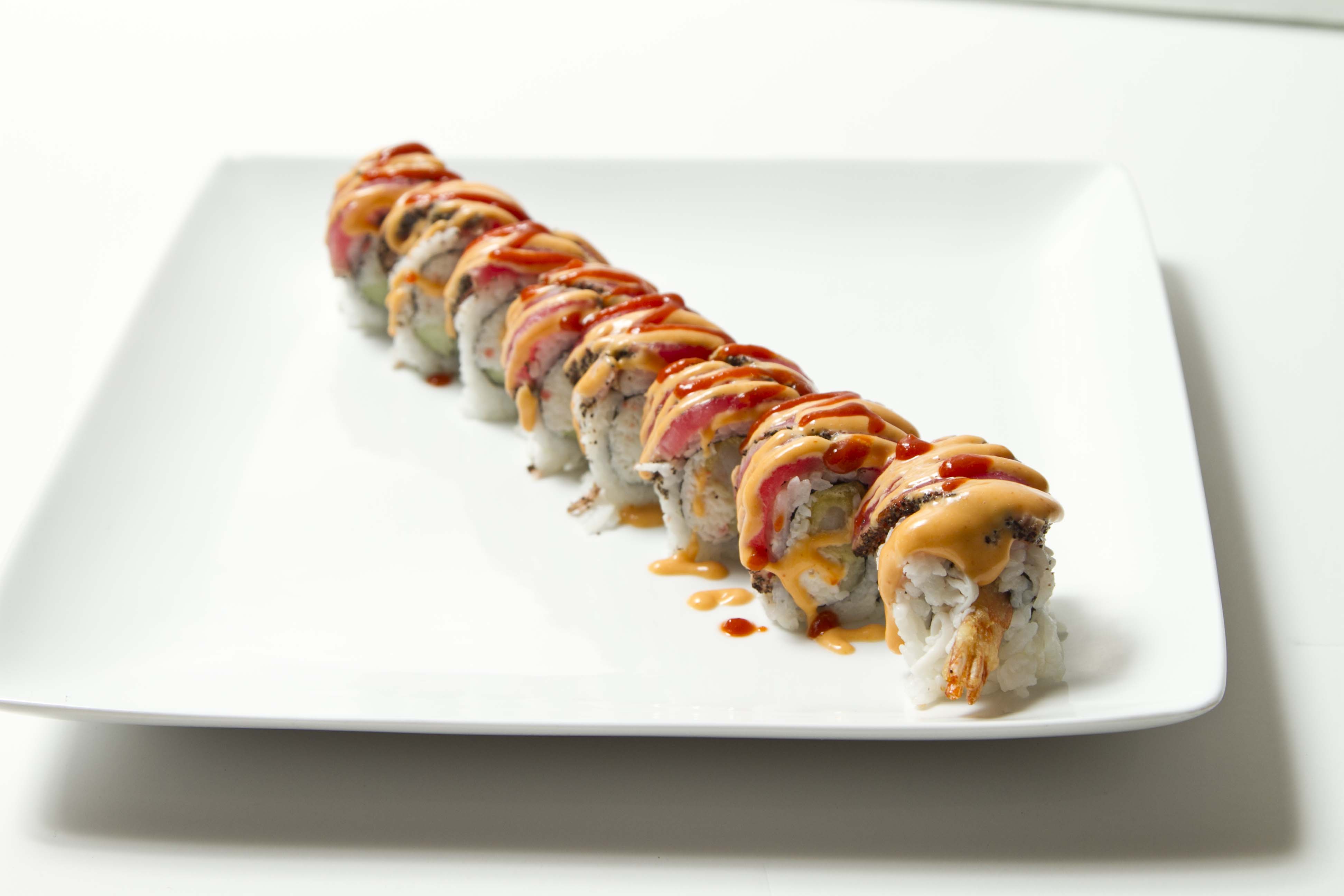 Order Spicy Albacore Roll food online from Black Sesame store, Irving on bringmethat.com