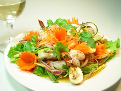 Order Seafood Salad food online from Siam Pasta store, Evanston on bringmethat.com
