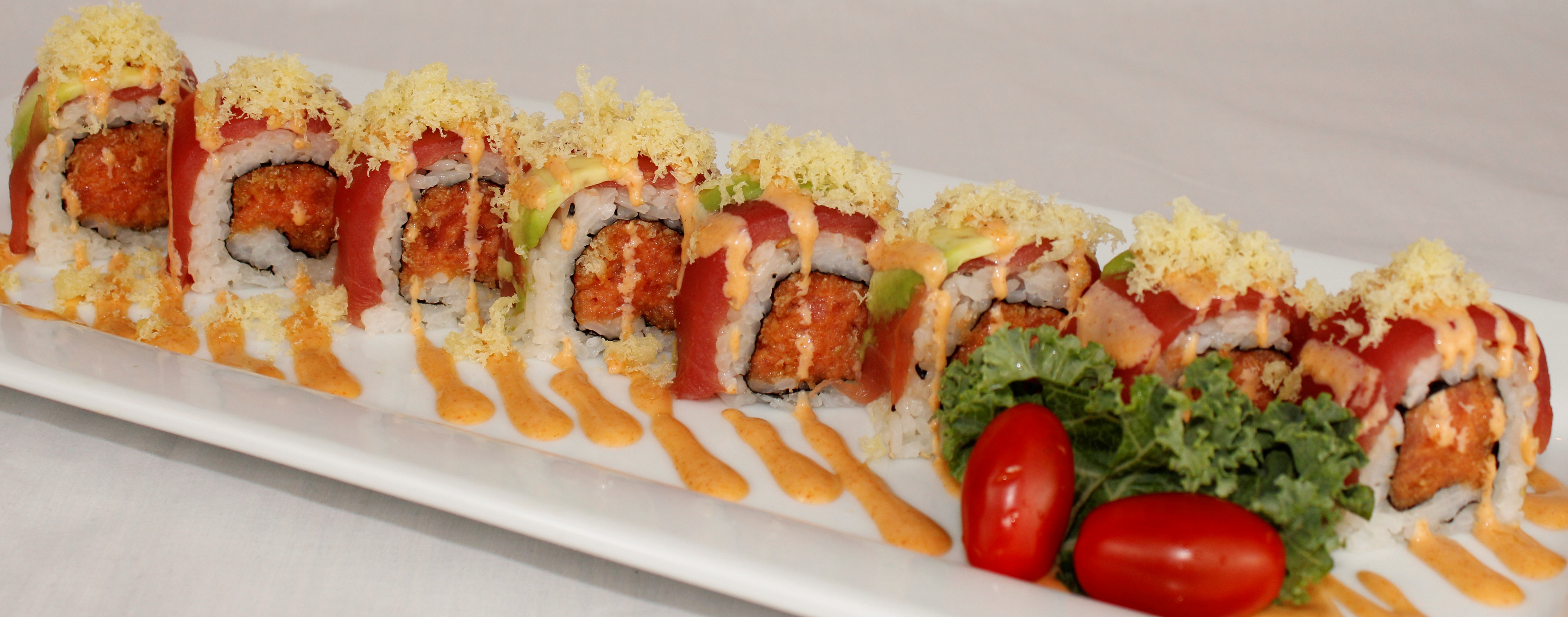 Order Red Dragon Roll food online from Fancy Bowl store, Sioux Falls on bringmethat.com
