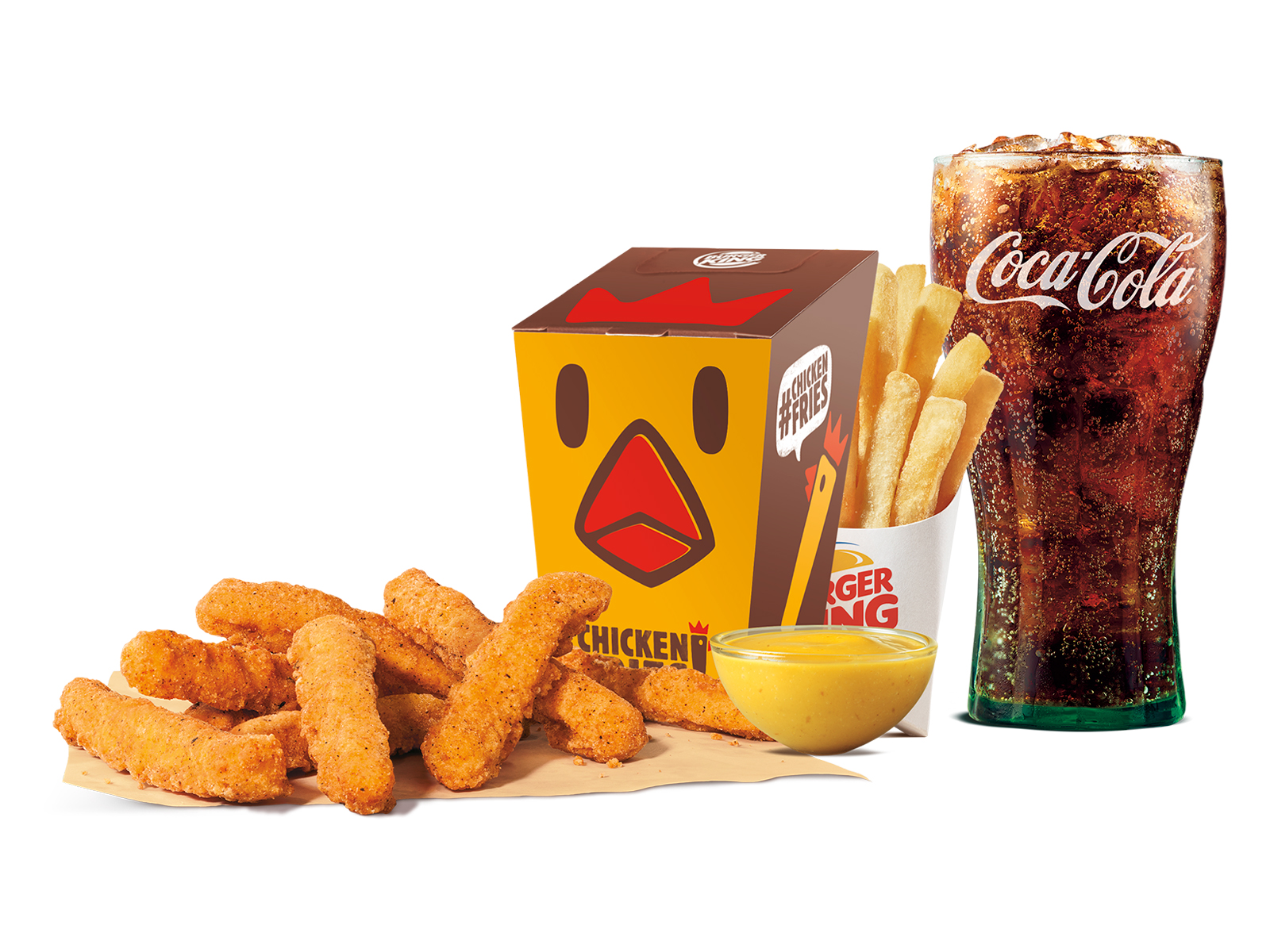 Order Chicken Fries - 9 Pc Meal food online from Burger King store, Streamwood on bringmethat.com