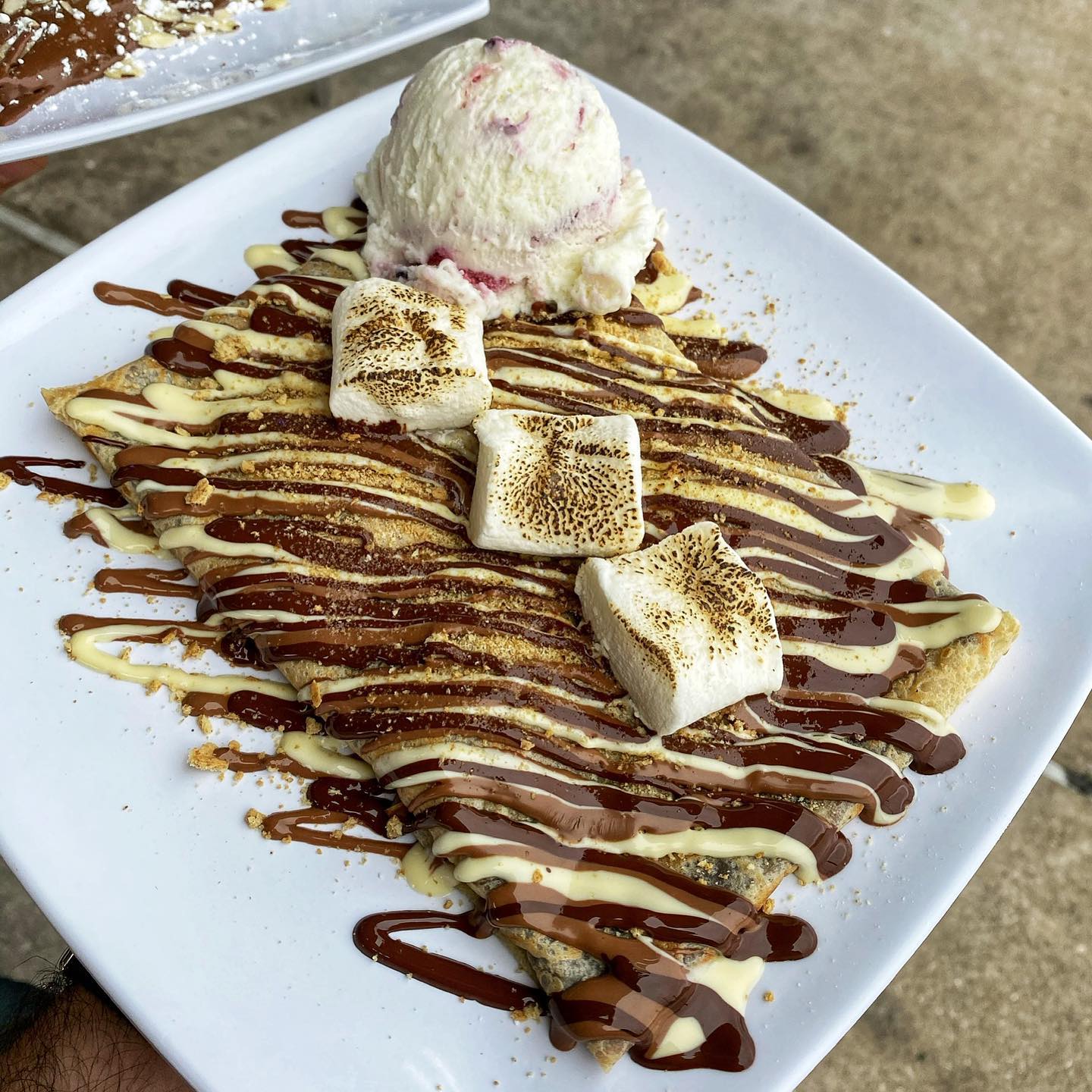 Order Dulce de Leche Crepe food online from Busy Boy Grill & Cafe store, Richmond on bringmethat.com