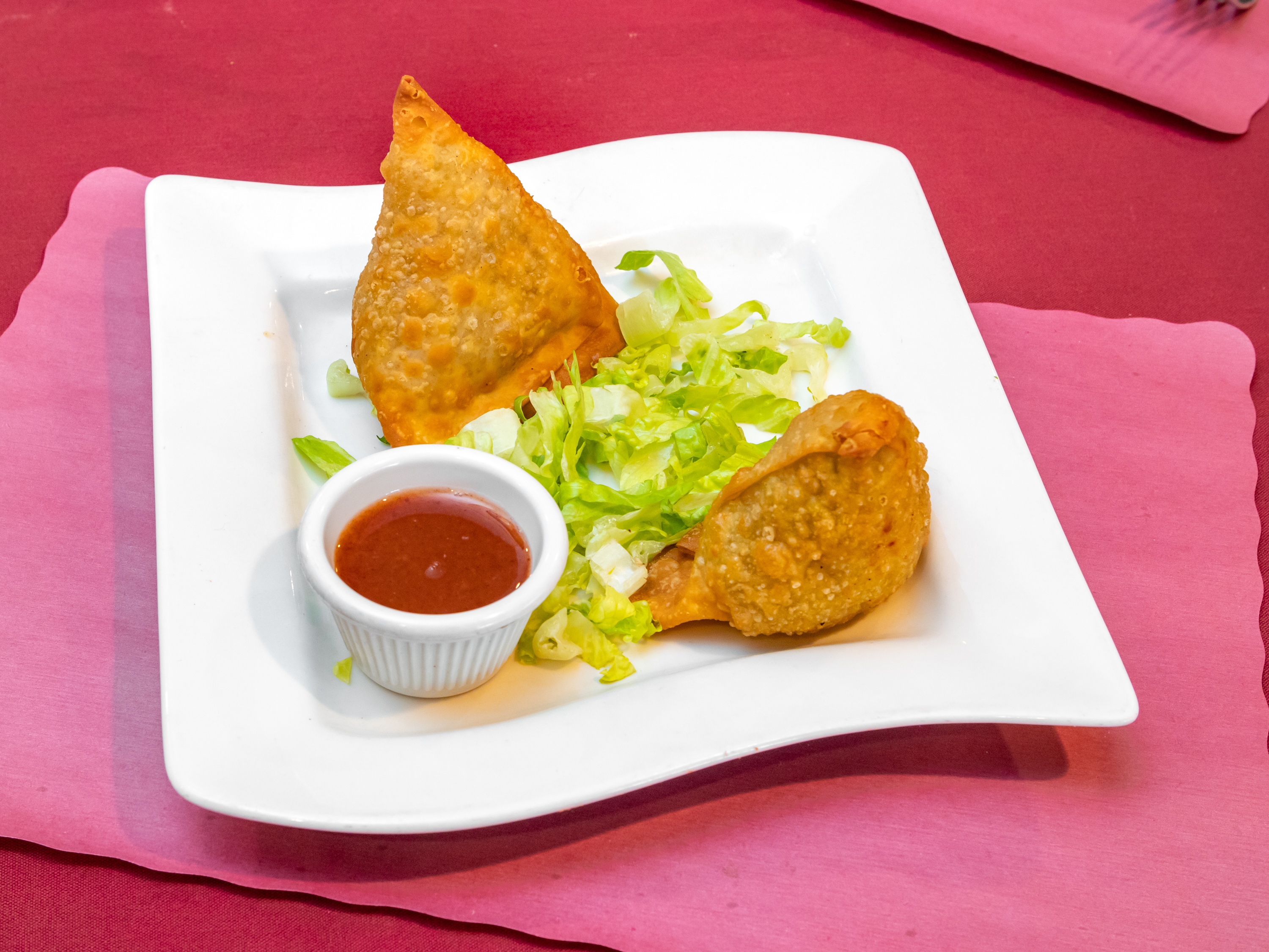 Order Vegetable Samosas food online from Caffe India store, Morristown on bringmethat.com