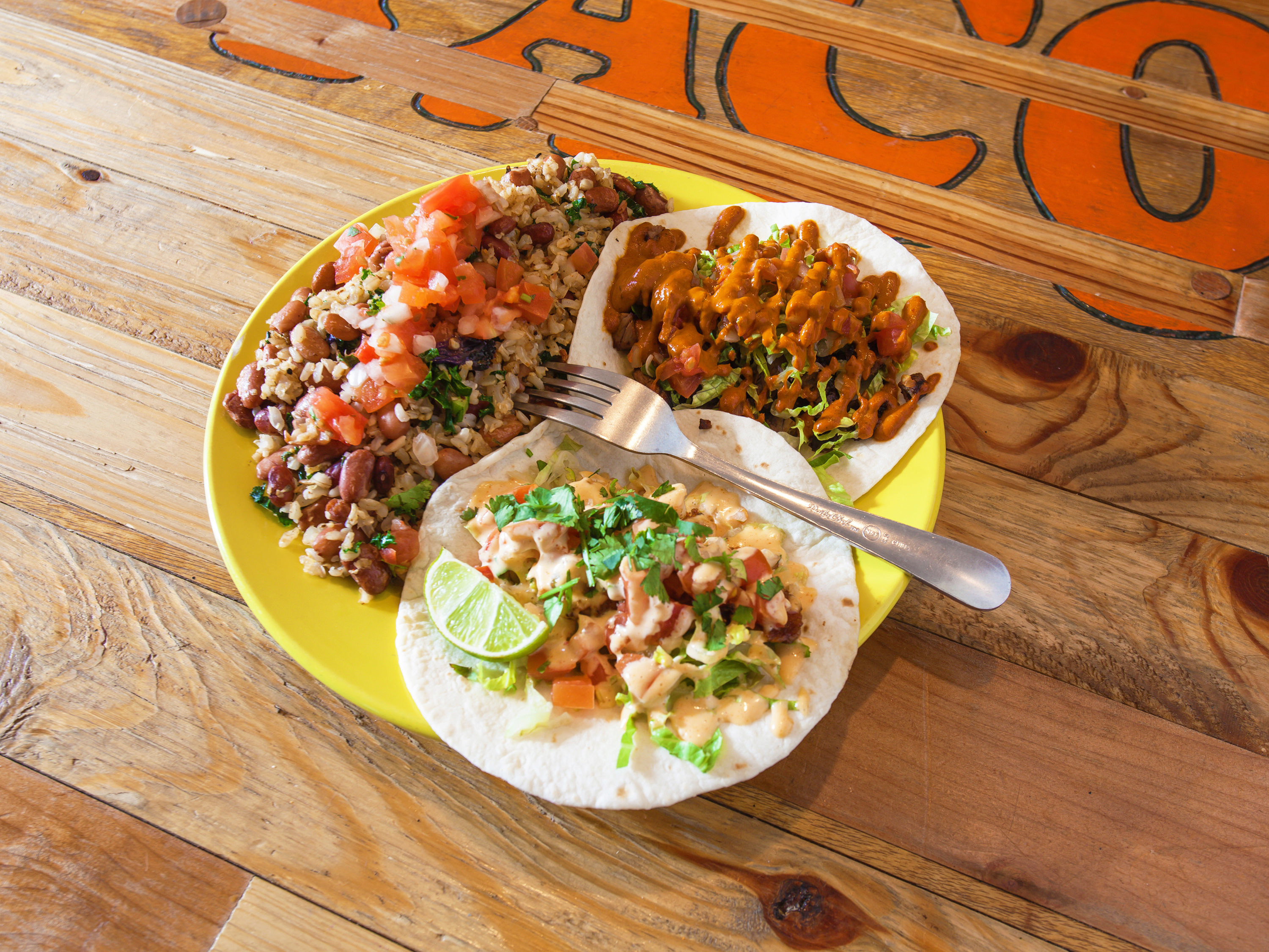 Order Taco Plate food online from Dgt store, Fort Collins on bringmethat.com