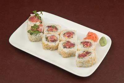 Order SPICY TUNA ROLL food online from Sushi Zushi store, Austin on bringmethat.com