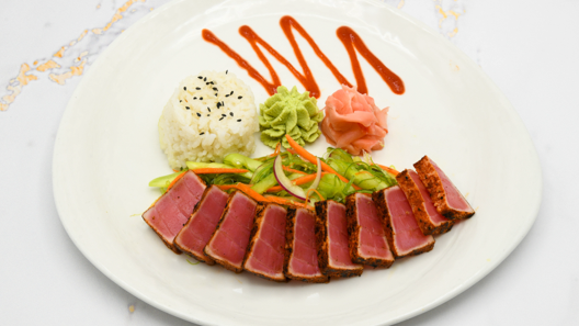 Order Seared Ahi Tuna Entree food online from McCormick & Schmick's store, Chicago on bringmethat.com