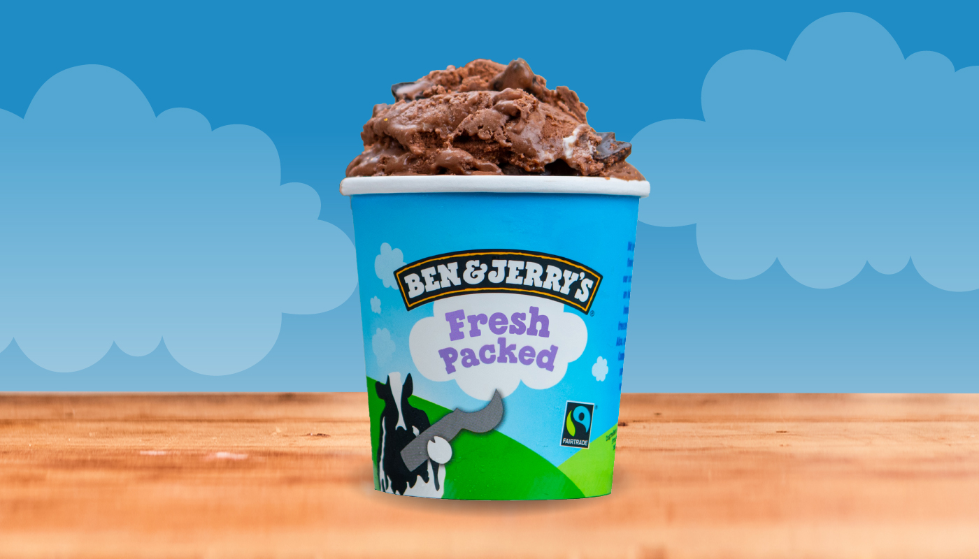 Order Fresh Packed Quarts (32oz) food online from Ben & Jerry store, Oakland on bringmethat.com