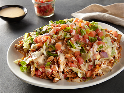 Order Chipotle Chicken Taco Loaded Spud food online from French Fry Heaven store, Newark on bringmethat.com
