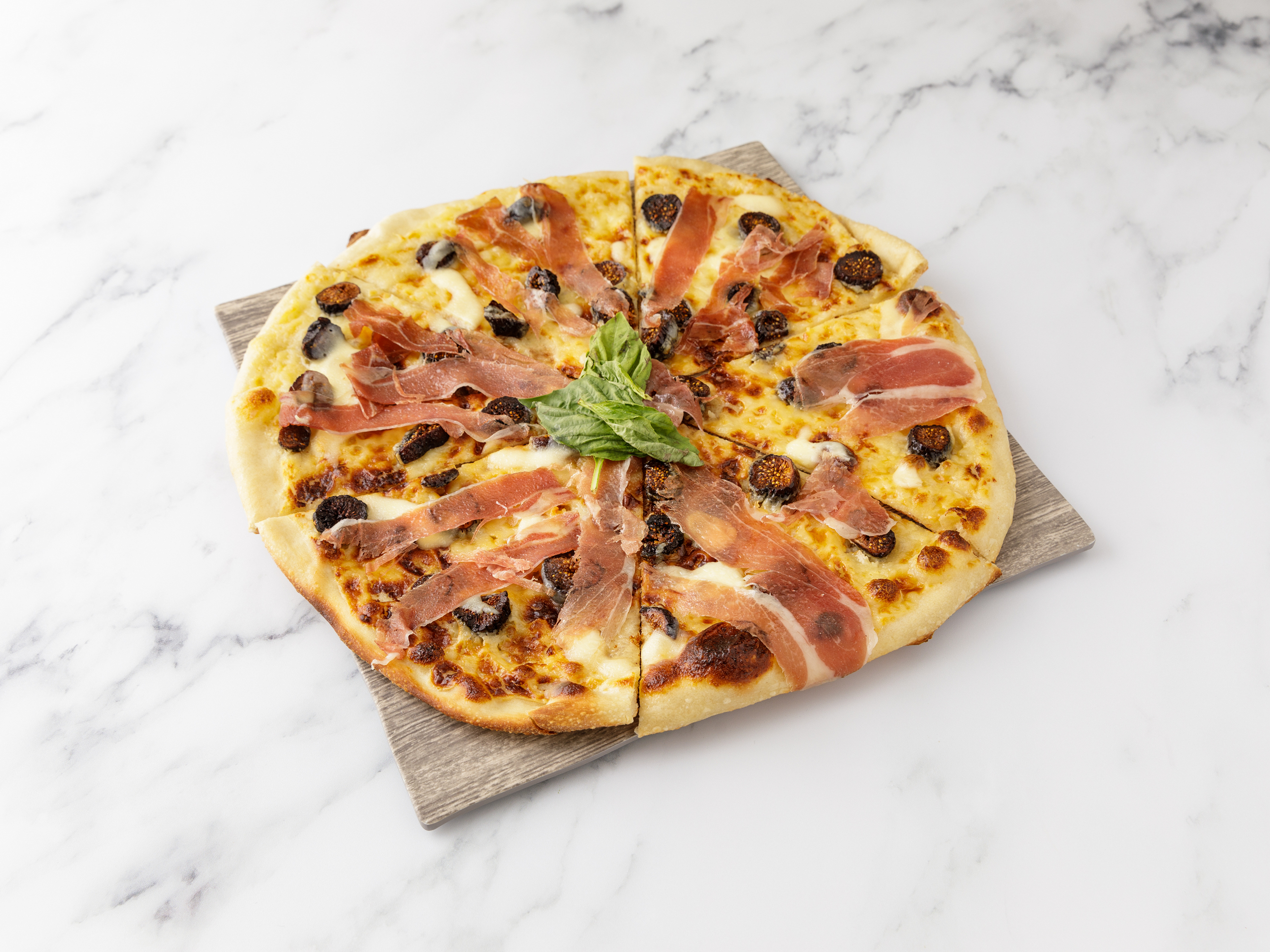 Order Prosciutto and Fig Pizza food online from Gina La Fornarina store, New York on bringmethat.com