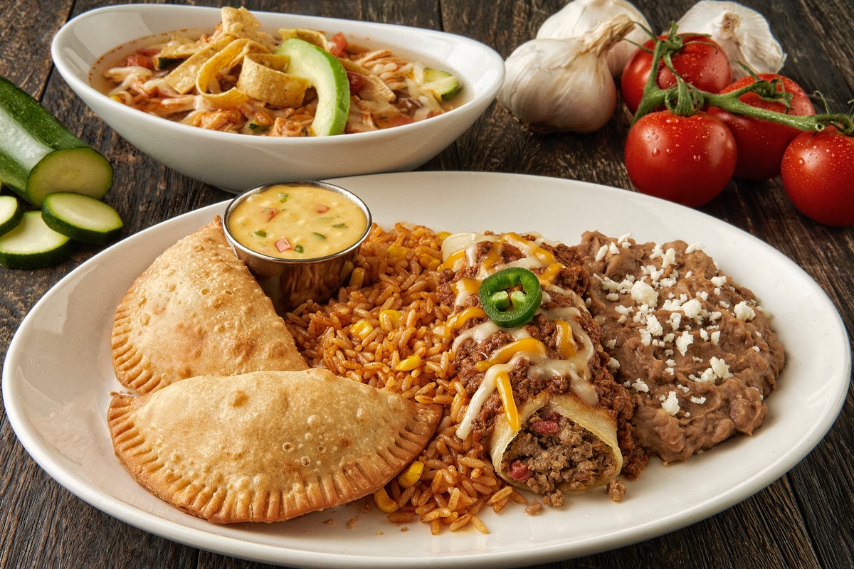 Order Create Your Own Combo - Pick 3 food online from On The Border store, Naperville on bringmethat.com