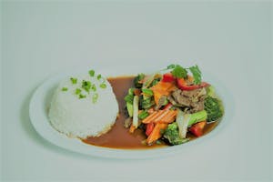 Order 24. Stir Vegetable food online from Thai Wok-In & Go store, Dallas on bringmethat.com