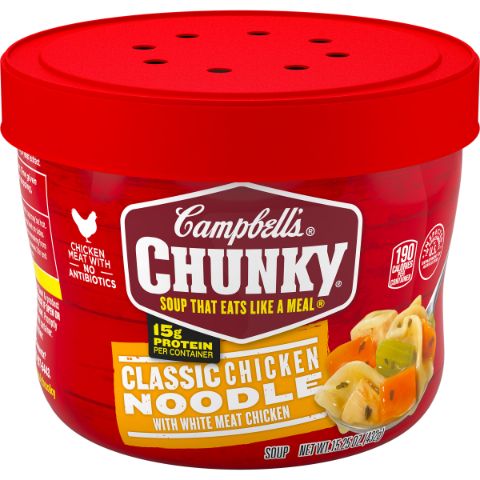 Order Campbell's Chunky Chicken Noodle Soup 15.25oz food online from 7-Eleven store, DeBary on bringmethat.com