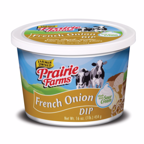 Order Prairie Farms French Onion Dip 16oz food online from 7-Eleven store, Berwyn on bringmethat.com