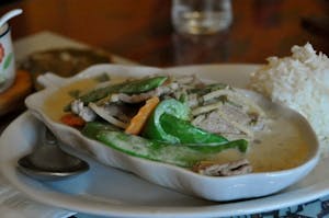 Order Thai Curry over Rice - Lunch food online from Sabuy Sabuy II store, Berkeley on bringmethat.com