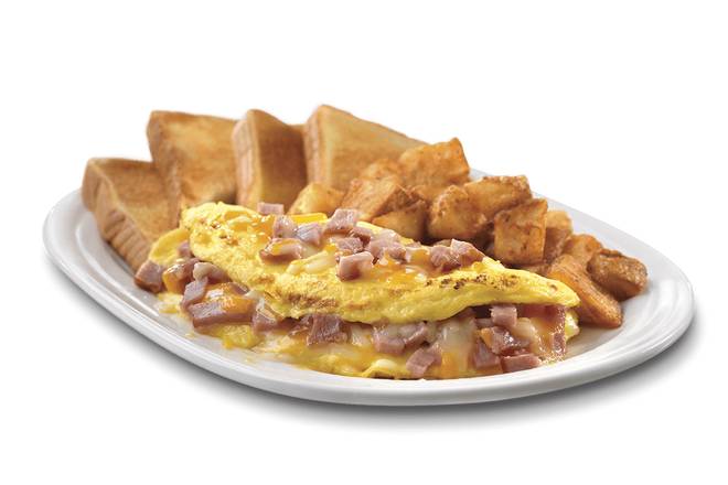 Order Ham & Cheese Omelette food online from Friendly store, Gardner on bringmethat.com