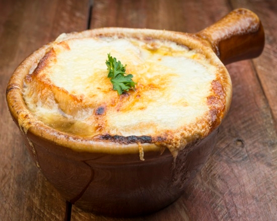 Order French Onion Soup food online from Buckeye Tavern store, Macungie on bringmethat.com