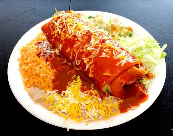 Order Beef Chimichanga food online from Arsenio's Mexican Food #1 store, Clovis on bringmethat.com