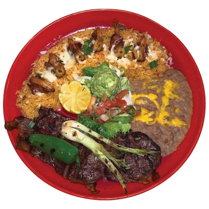 Order Mar y Tierra food online from Toreros Mexican Restaurant store, Cary on bringmethat.com