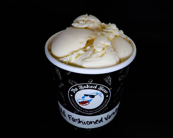 Order Old Fashioned Vanilla Pint food online from The Baked Bear store, South Lake Tahoe on bringmethat.com