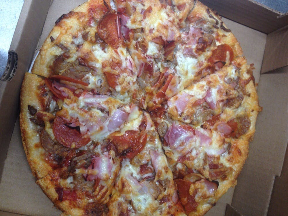 Order Meat Special Pizza - Small 10'' food online from Atlas Pizza store, Worcester on bringmethat.com
