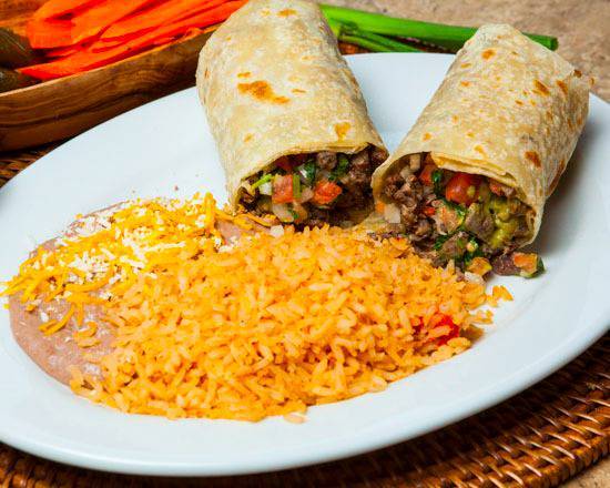 Order Carne Asada Burrito food online from Roberto's store, Sparks on bringmethat.com