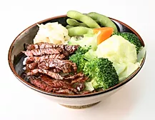 Order Steak and Veggie Bowl food online from Fuji Grill store, Orange on bringmethat.com