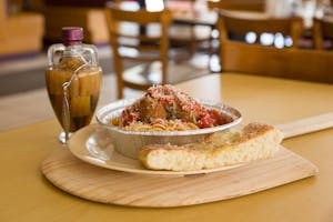 Order Spaghetti with Sauce food online from Massino's Pizzeria store, Aurora on bringmethat.com