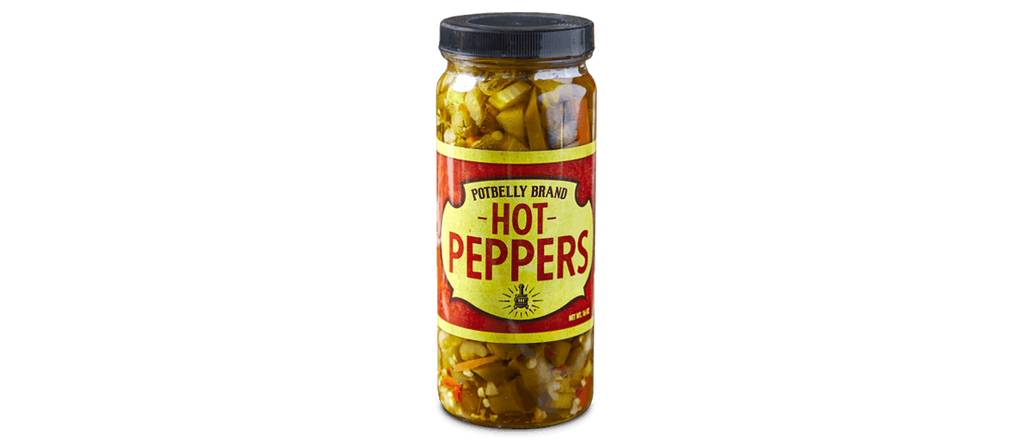 Order Hot Peppers Jar food online from Potbelly Sandwich Works store, Ann Arbor on bringmethat.com