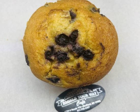 Order Blueberry Muffin food online from BAGELS YOUR WAY store, Medford on bringmethat.com