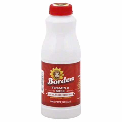 Order Borden Whole Milk 1 Pint food online from 7-Eleven store, Loxahatchee on bringmethat.com