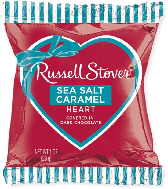 Order Russell Stover Sea Salt Caramel Heart Bar - 1 oz food online from Rite Aid store, NORTH HUNTINGDON on bringmethat.com