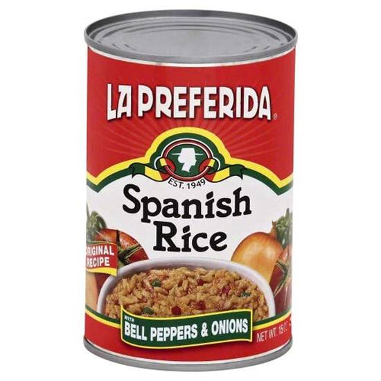 Order La Preferida Spanish Rice With Bell Peppers & Onions food online from Deerings Market store, Traverse City on bringmethat.com