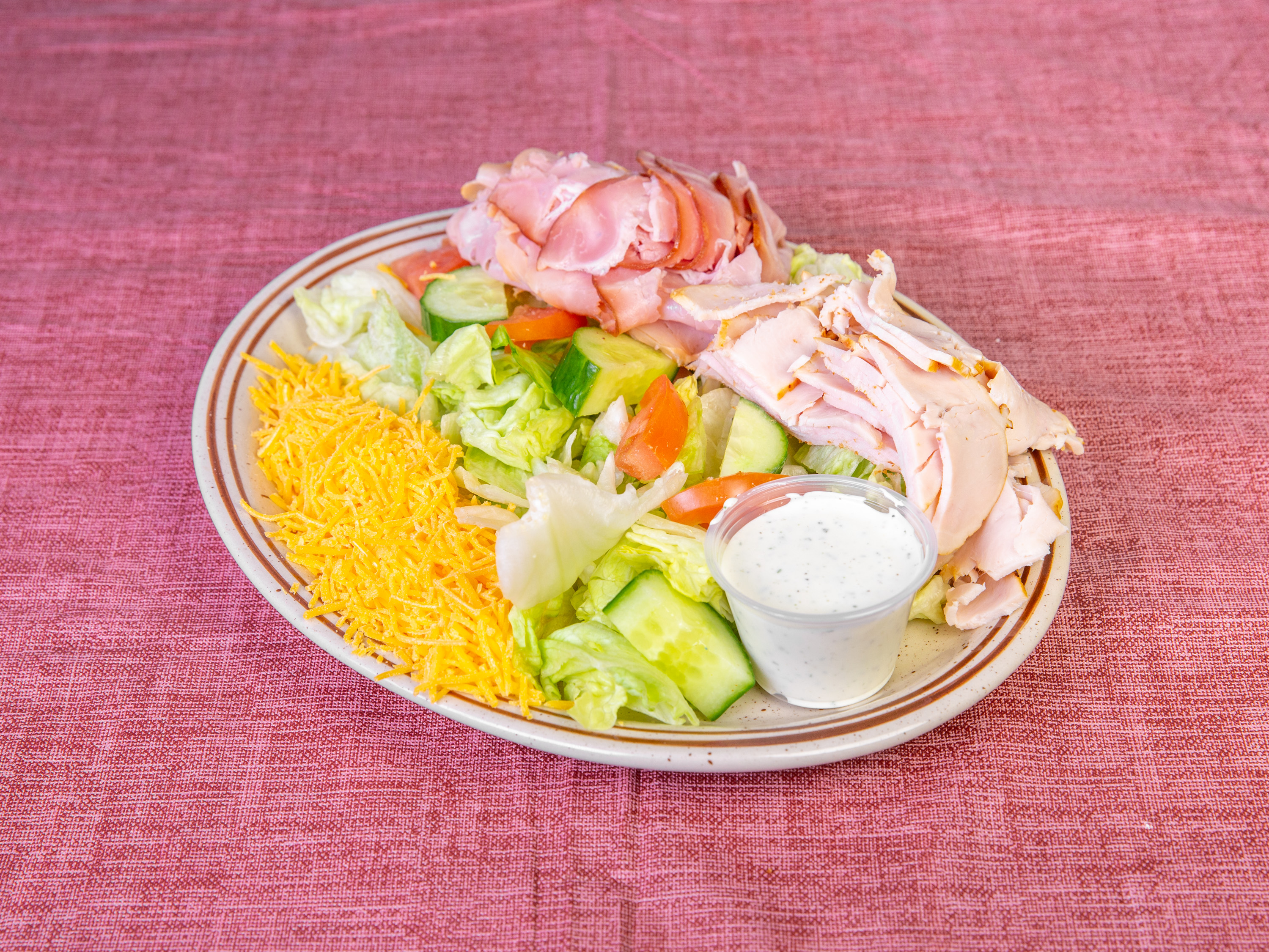 Order Chef Salad food online from Kelly Q & Whipper Dairy store, Walton on bringmethat.com