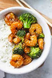 Order Shrimp with Broccoli food online from New China Buffet store, Melrose Park on bringmethat.com