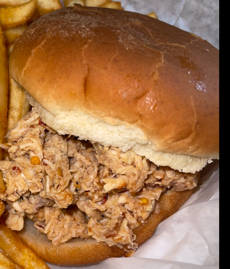 Order Turkey BBQ Sandwich only food online from Wings N Turkey BBQ store, Raleigh on bringmethat.com