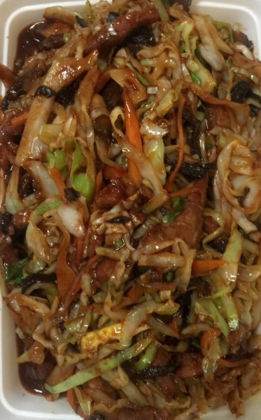 Order 85. Moo Shu Pork food online from Fairview Chinese Restaurant store, Fairview on bringmethat.com