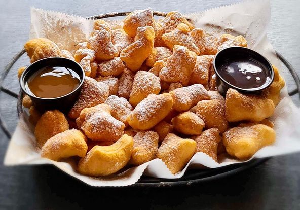 Order Fried Dough Bites food online from The Establishment store, No. Chelmsford on bringmethat.com